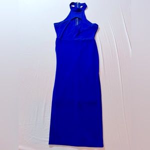 Haute Monde, Royal Blue Dress, Size Small